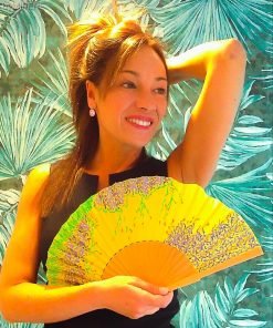 Abanicos originales pintados byMIRENE