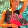 byMIRENE abanicos pintados a mano colección
