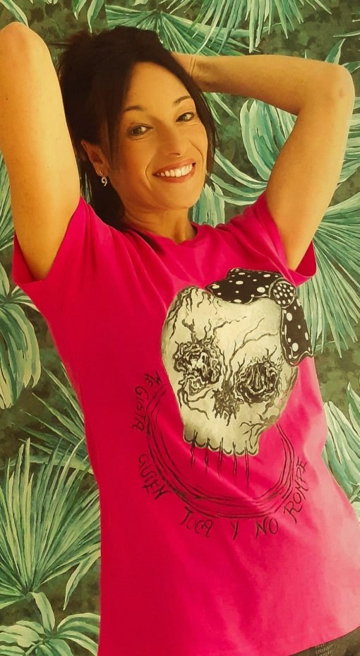 Tienda de ropa pintada a mano