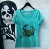 Camisetas pintadas de calaveras bymirene