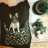 Camisetas retratos de mascotas para hombre, pintadas a mano byMIRENE.