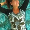 Ropa mujer pintada a mano tallas grandes