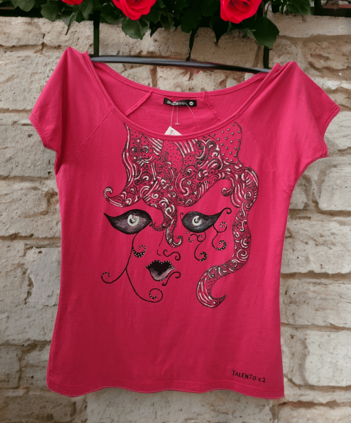 Camisetas pintadas a mano byMIRENE