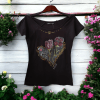 Camisetas de amor pintadas a mano byMIRENE