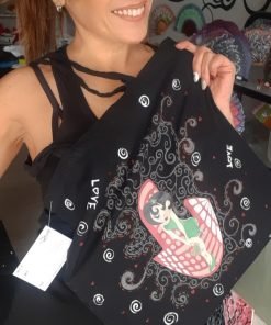 Originales bolsas de algodón pintadas a mano byMIRENE