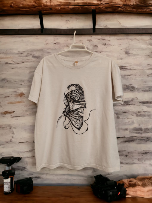 Camisetas de guerreros para hombres. Pintadas a mano byMIRENE